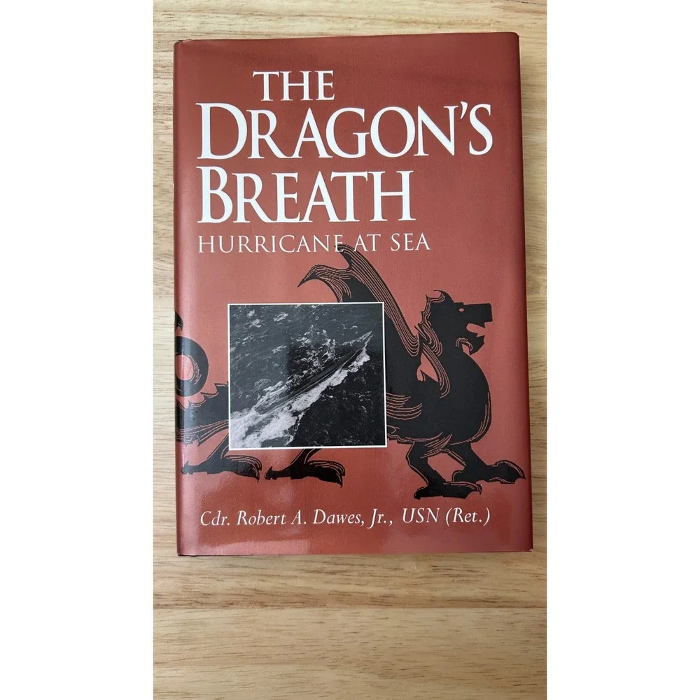 The Dragon's Breath‎ Hurricane at Sea Robert Dawes 1996 Hardcover 1st Printing